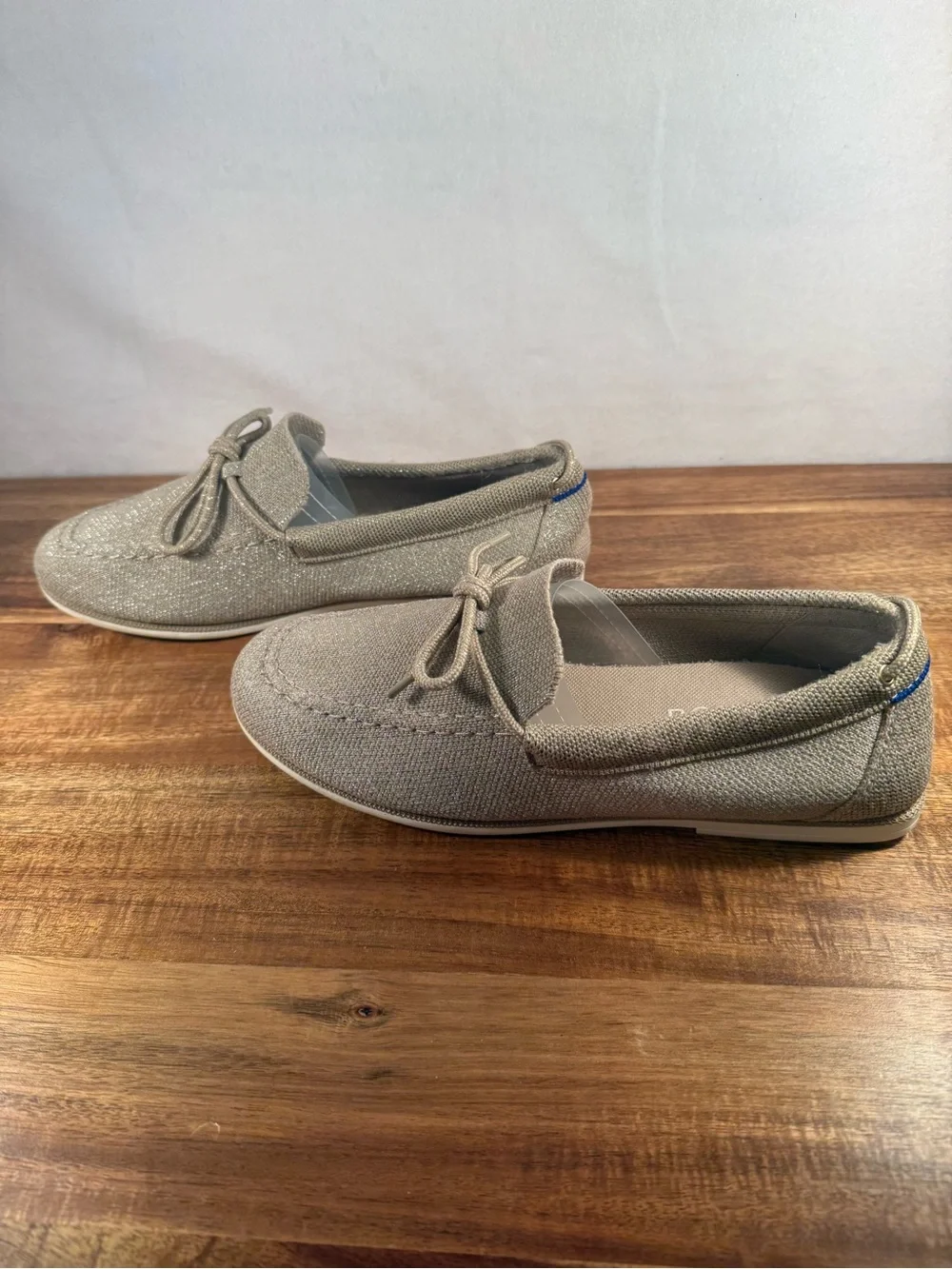Rothy's Boat Shoe in Shimmery Sand Size 7.5
